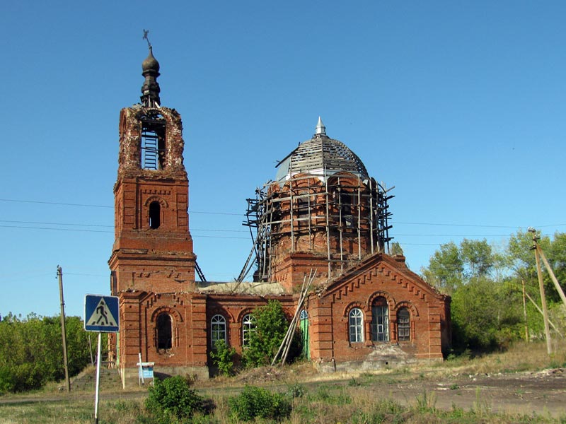 Церковь Александра Невского, Россыпное (Калачеевский район, Воронежская область). фасады