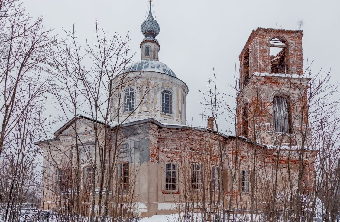 Церковь Казанской иконы Божией Матери, Иванково (Угличский район, Ярославская область). архитектурные детали