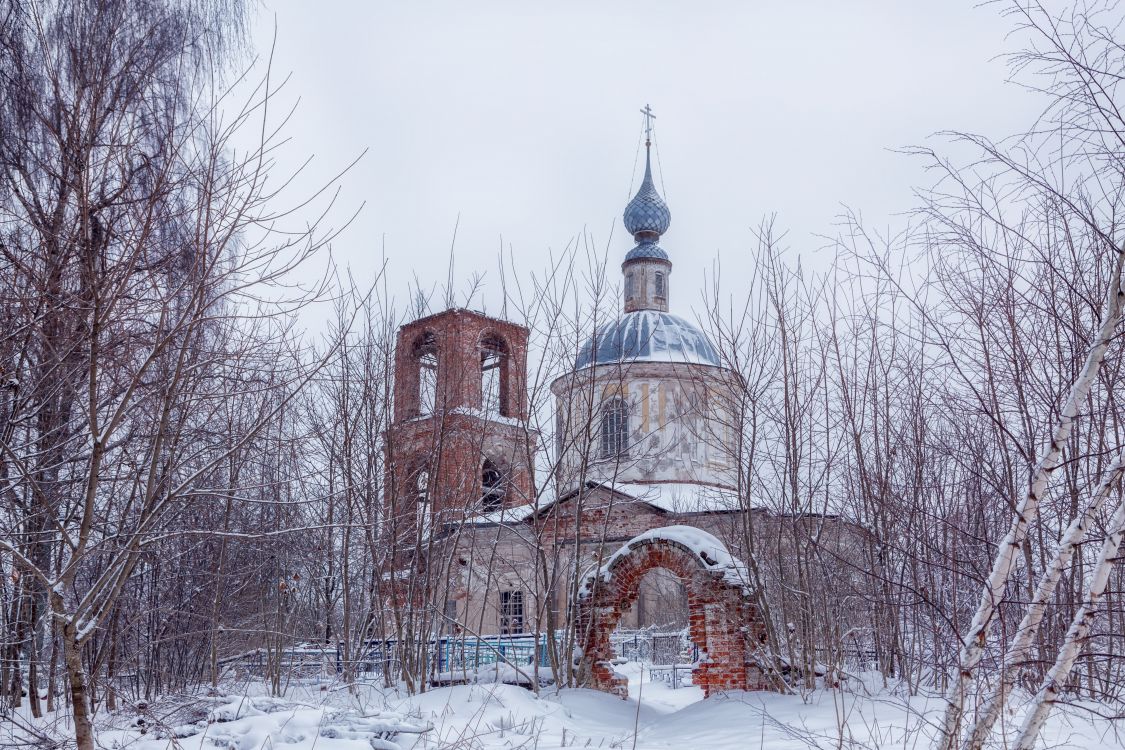 Иванково. Церковь Казанской иконы Божией Матери. фасады