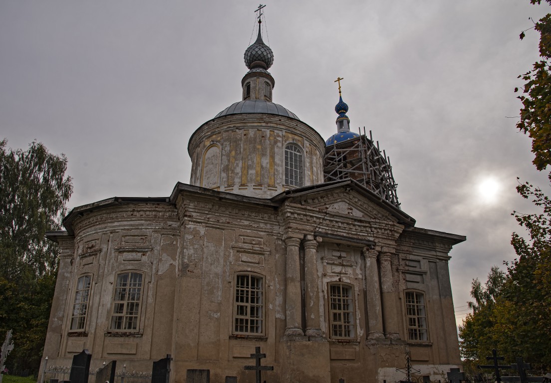 Церковь Казанской иконы Божией Матери, Иванково (Угличский район, Ярославская область). фасады