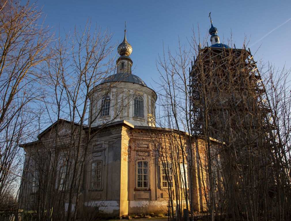 Церковь Казанской иконы Божией Матери, Иванково (Угличский район, Ярославская область). фасады