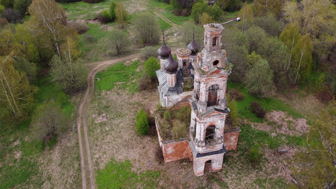 Церковь Благовещения Пресвятой Богородицы, Улошпань (Нерехтский район, Костромская область). фасады