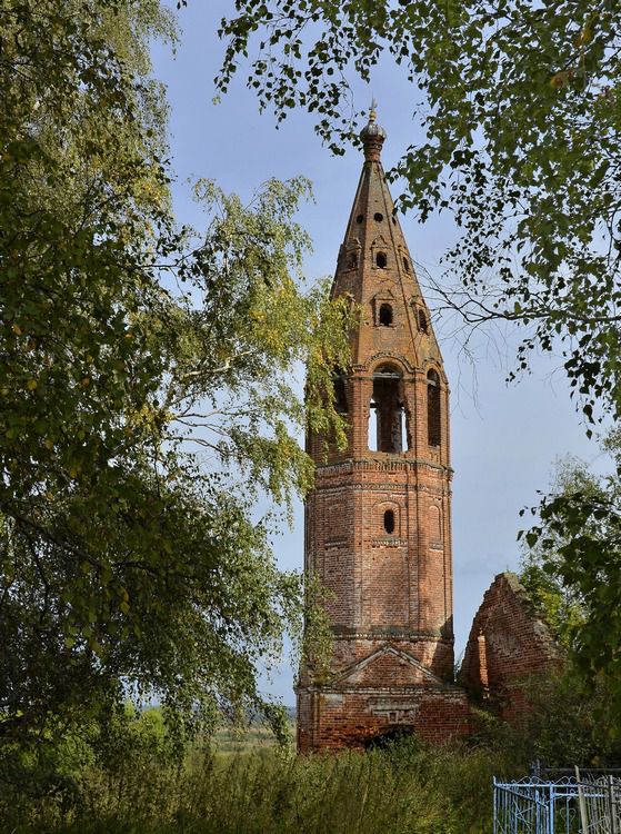 Церковь Казанской иконы Божией Матери, Княгинино (Нерехтский район, Костромская область). фасады