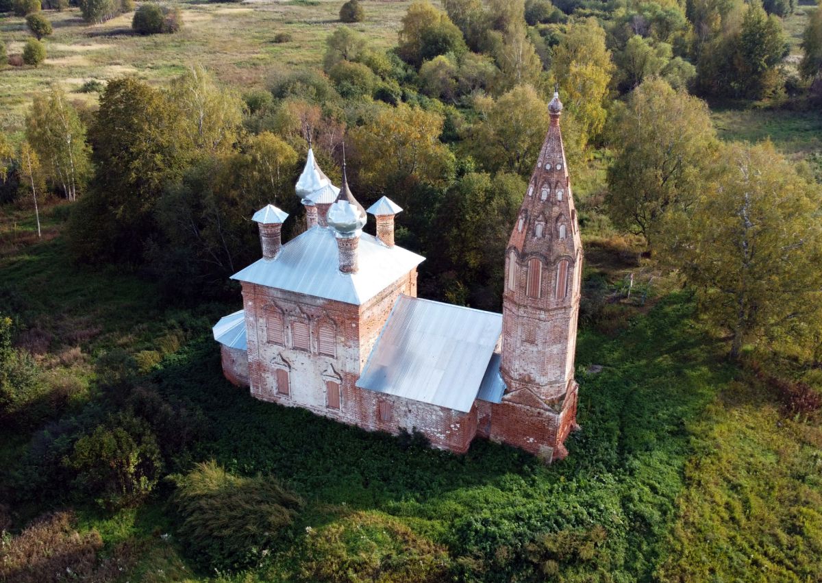 Княгинино. Церковь Казанской иконы Божией Матери. фасады