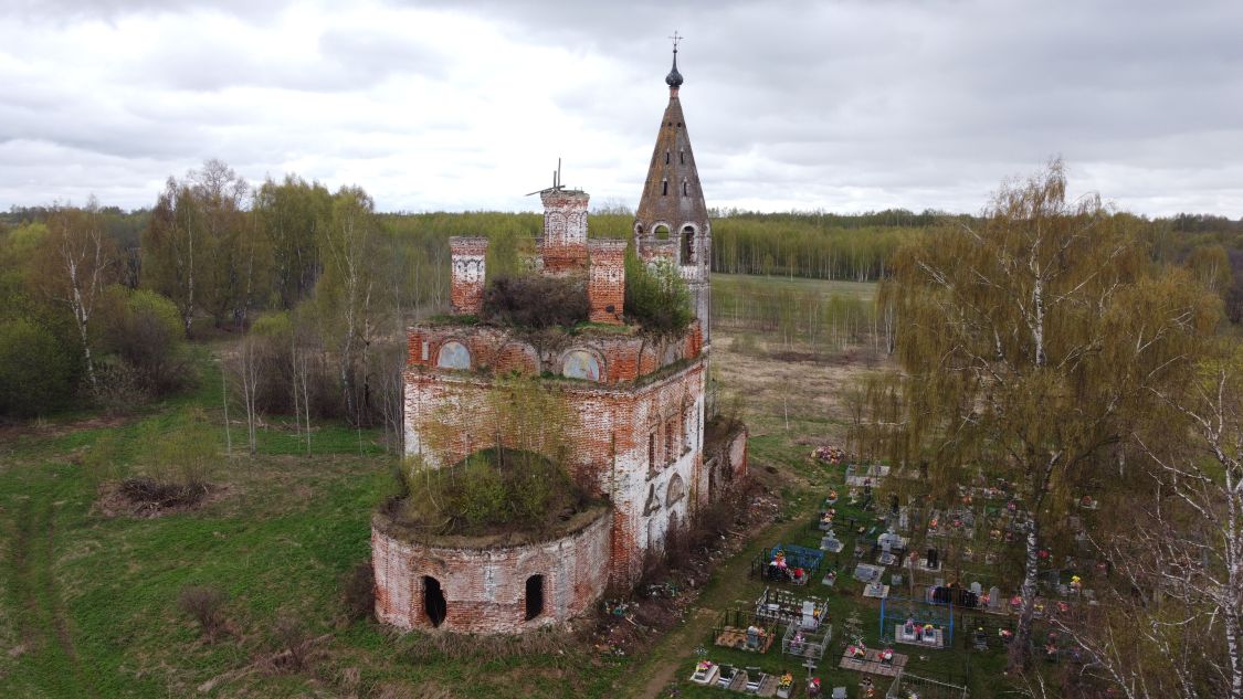 Церковь Рождества Пресвятой Богородицы, Фёдоровское (Нерехтский район, Костромская область). фасады