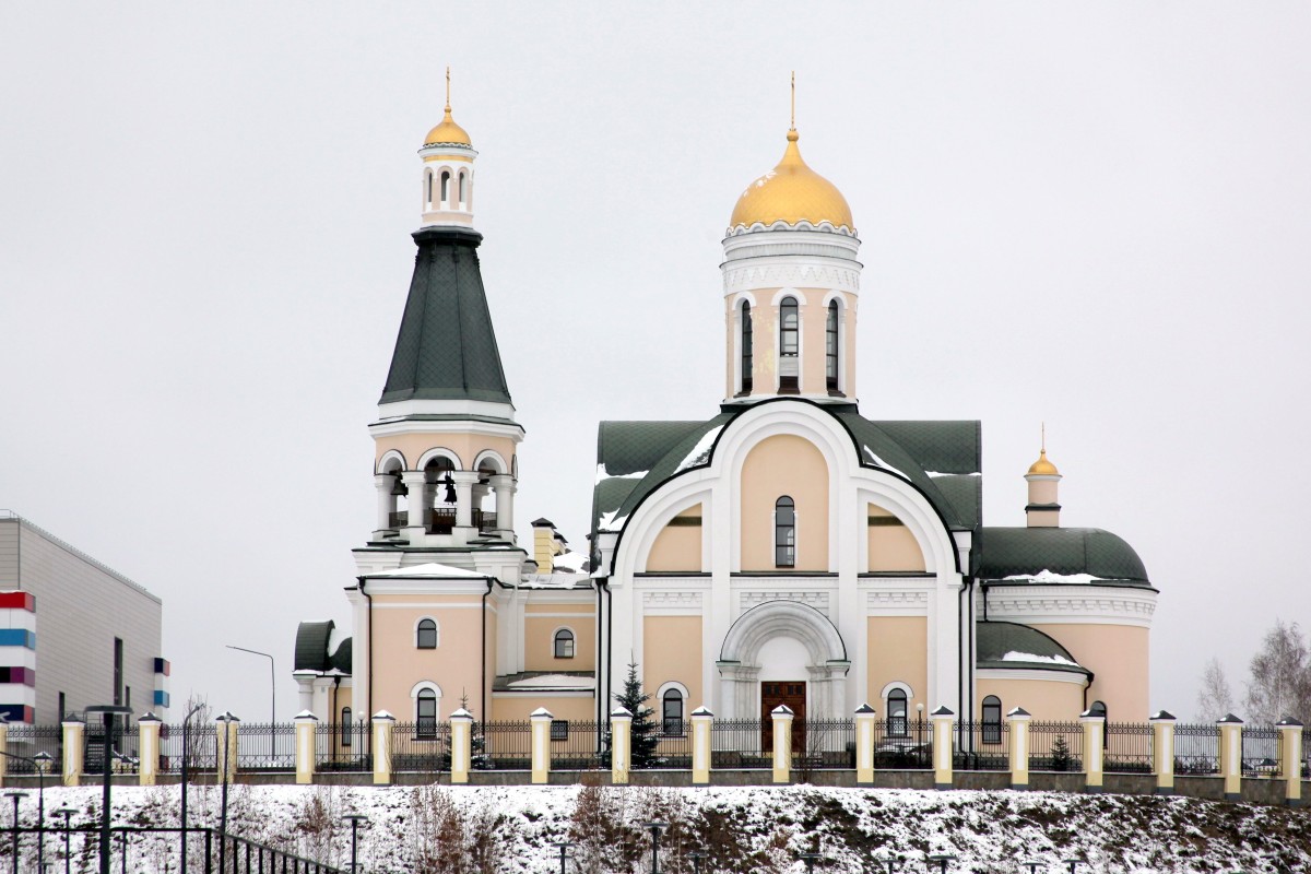 Церковь Иоанна Златоуста, Карабаш (Карабаш, город, Челябинская область). фасады, Южный фасад