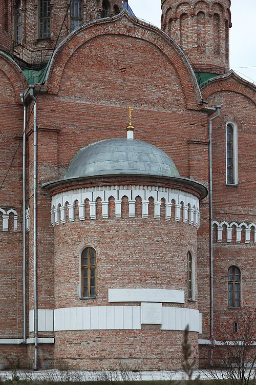 Коелга. Церковь Михаила Архангела. архитектурные детали, Апсида