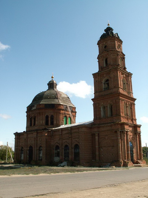 Лозное. Церковь Димитрия Солунского. фасады