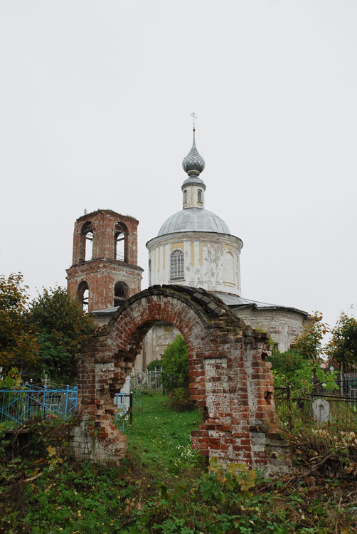 Церковь Казанской иконы Божией Матери, Иванково (Угличский район, Ярославская область). фасады