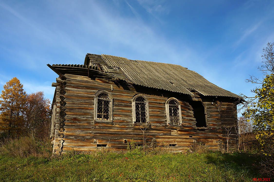 Церковь Спаса Нерукотворного Образа, Никольское (Лесной район, Тверская область). фасады