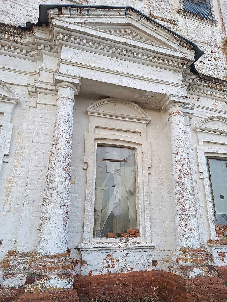 архитектурные детали. Церковь Покрова Пресвятой Богородицы, Кулиги (Нерехтский район, Костромская область)