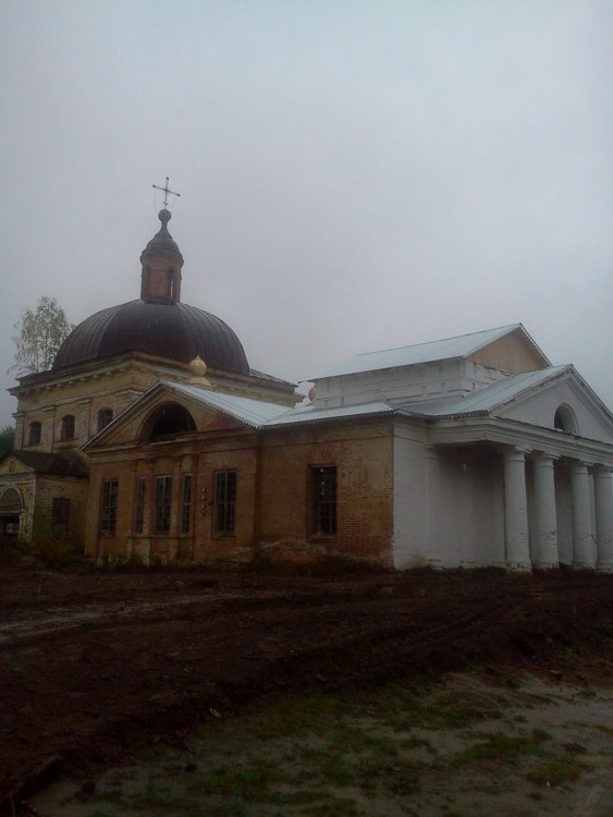 Лопотово. Церковь Успения Пресвятой Богородицы. фасады