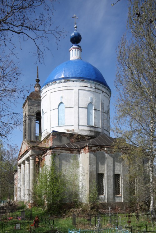 Николо-Перевоз, урочище. Церковь Николая Чудотворца на Никольском погосте. фасады