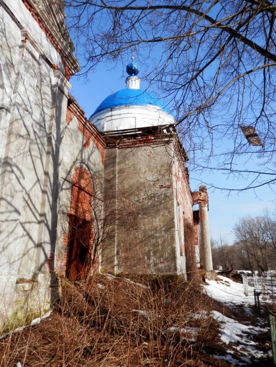 Николо-Перевоз, урочище. Церковь Николая Чудотворца на Никольском погосте. архитектурные детали