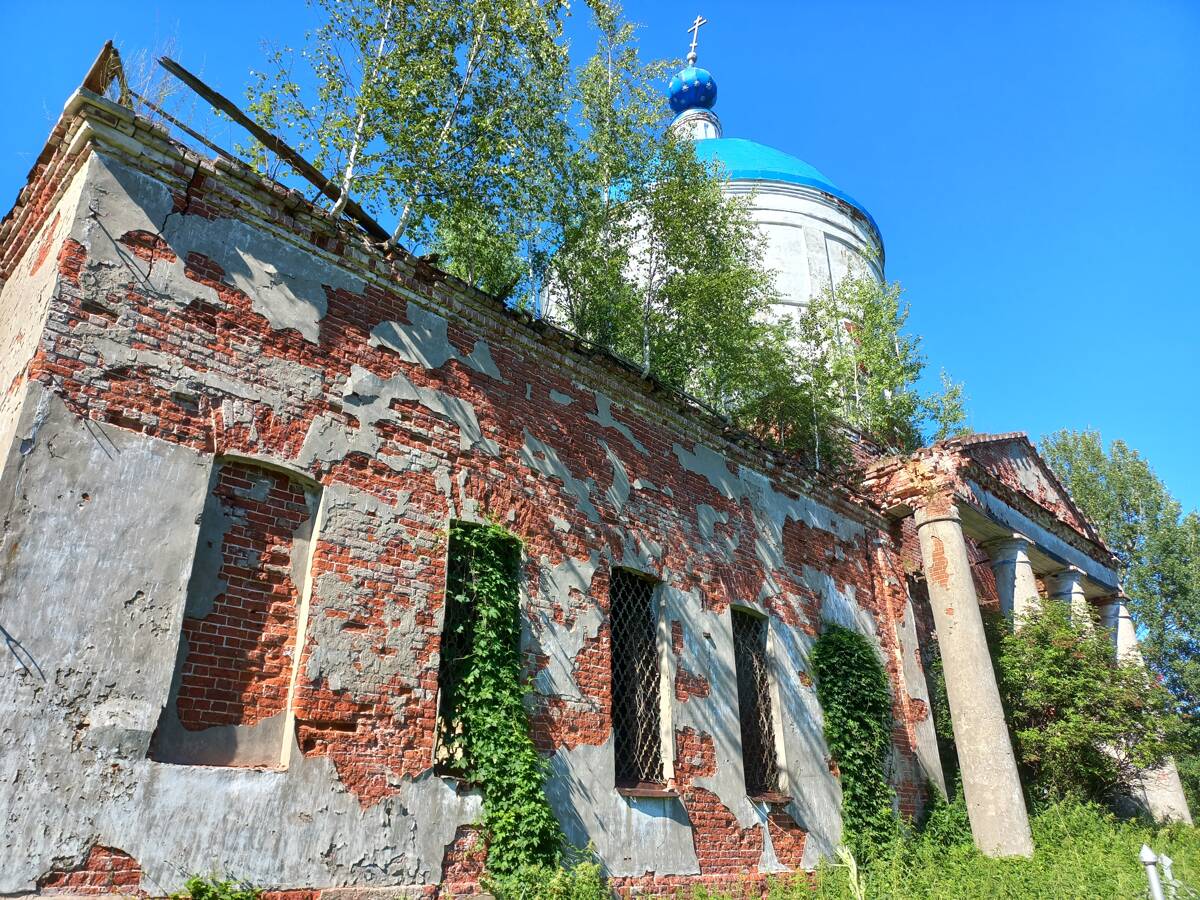 Церковь Николая Чудотворца на Никольском погосте, Николо-Перевоз, урочище (Талдомский городской округ и г. Дубна, Московская область). архитектурные детали