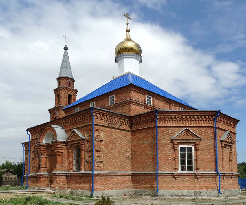 Нижний Чир. Церковь Петра и Павла. фасады