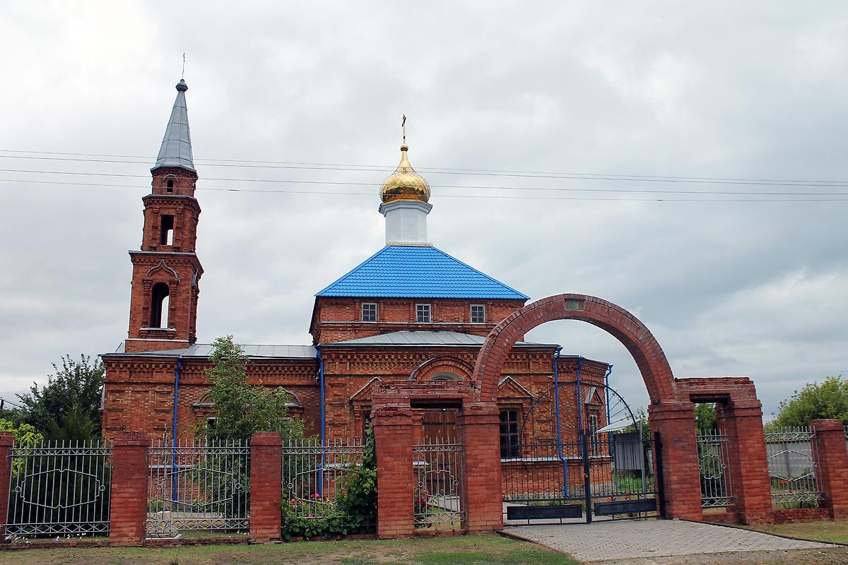 фасады. Церковь Петра и Павла, Нижний Чир (Суровикинский район, Волгоградская область)