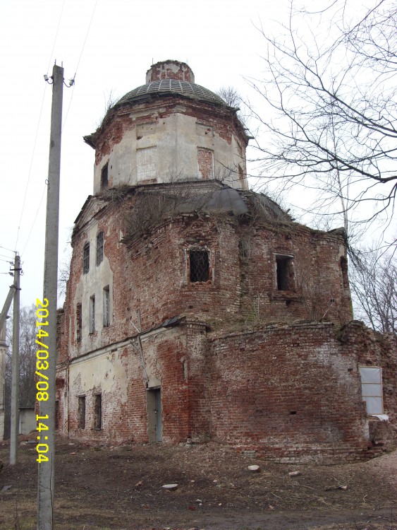 Церковь Покрова Пресвятой Богородицы, Ладьино (Торжокский район и г. Торжок, Тверская область). фасады, вид с востока
