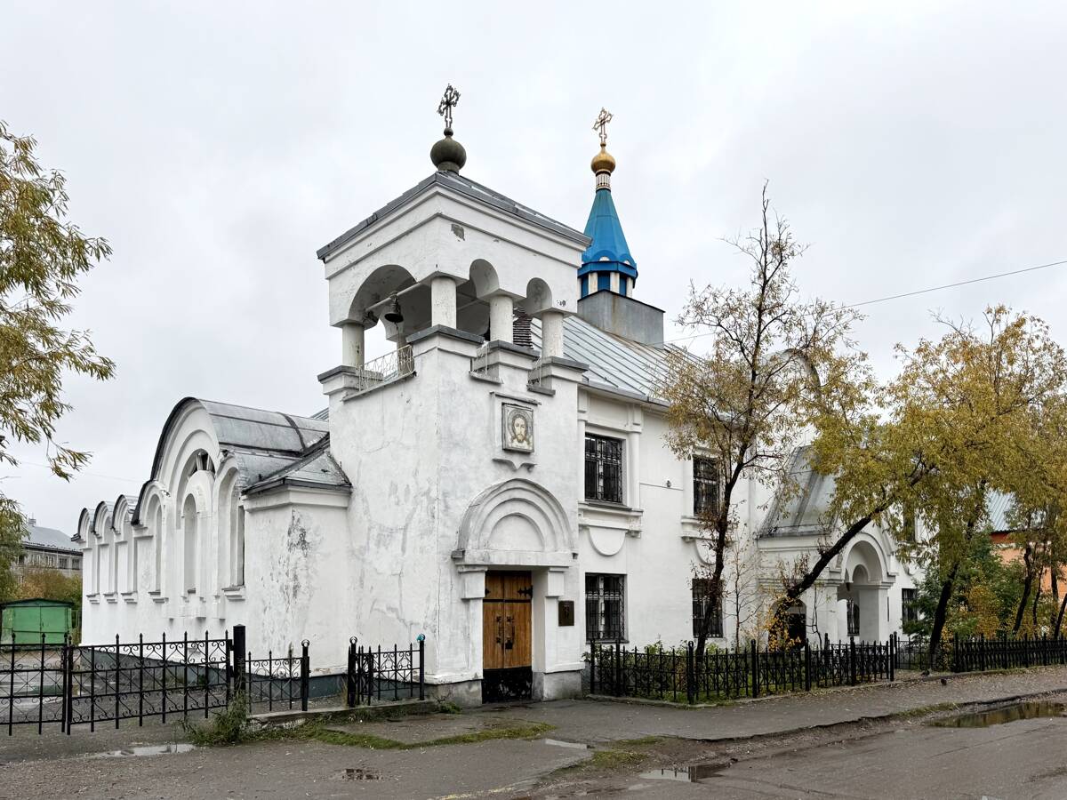 Церковь Михаила Архангела, Воркута (Воркута, город, Республика Коми). фасады, Вид с юга