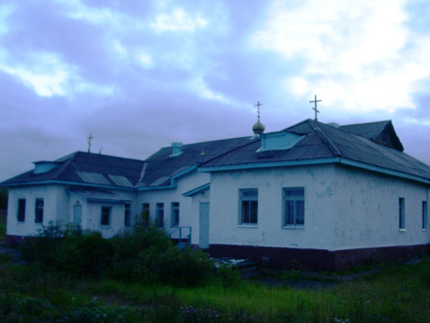 Церковь Воскресения Христова, Воргашор (Воркута, город, Республика Коми). фасады, вид с востока
