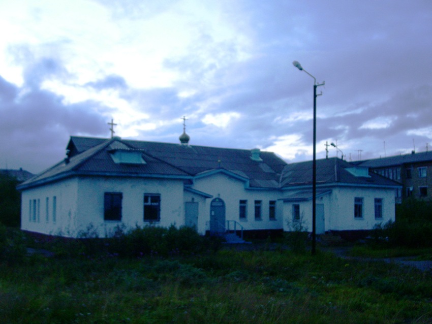 Церковь Воскресения Христова, Воргашор (Воркута, город, Республика Коми). фасады, вид с юга