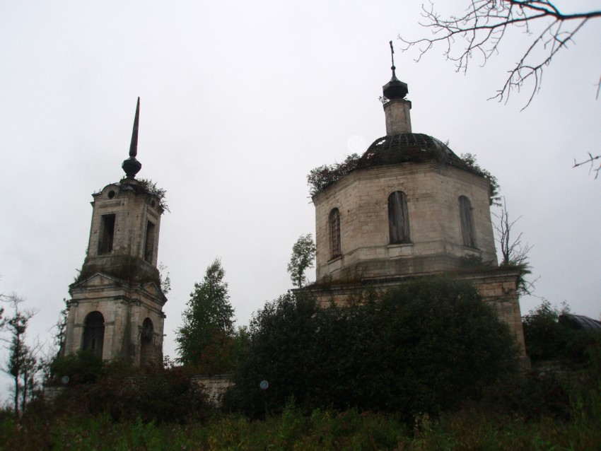 Церковь Иоанна Милостивого, Ивановское (Старицкий район, Тверская область). фасады, 		      