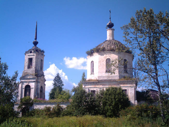 Церковь Иоанна Милостивого, Ивановское (Старицкий район, Тверская область). фасады