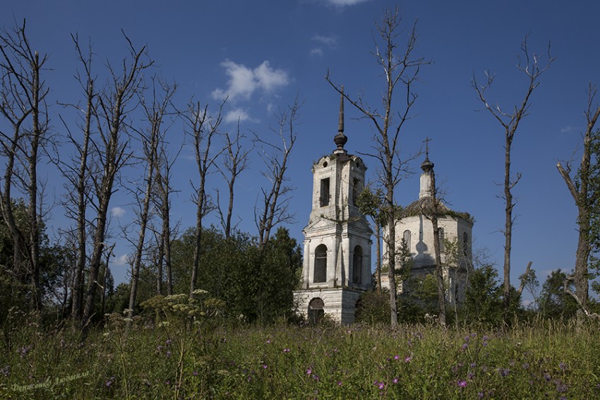 Церковь Иоанна Милостивого, Ивановское (Старицкий район, Тверская область). фасады