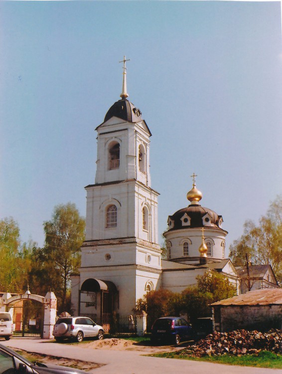 Церковь Космы и Дамиана, Летово (Рыбновский район, Рязанская область). общий вид в ландшафте