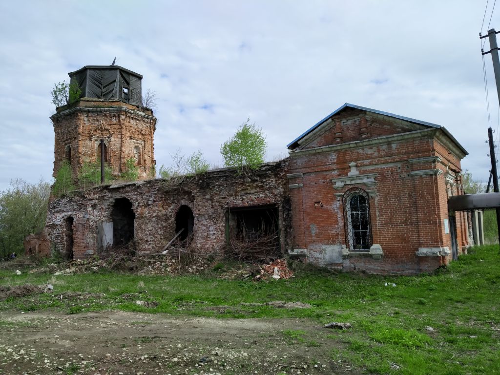 Церковь Богоявления Господня, Костино (Рыбновский район, Рязанская область). фасады
