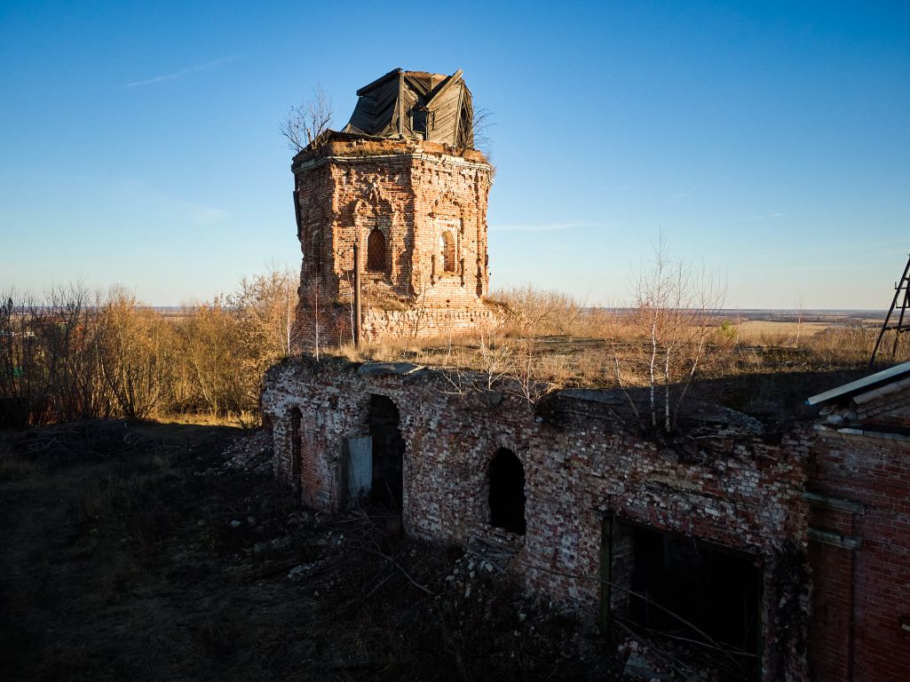 Церковь Богоявления Господня, Костино (Рыбновский район, Рязанская область). архитектурные детали