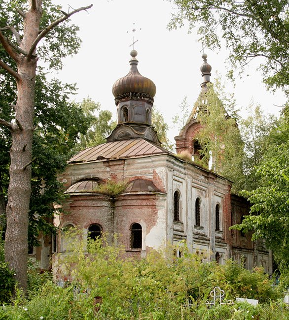 Горнешно. Церковь Рождества Христова. фасады