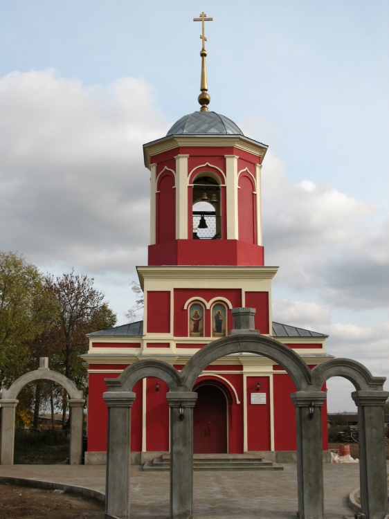Большое Жоково. Церковь Тихвинской иконы Божией Матери. фасады