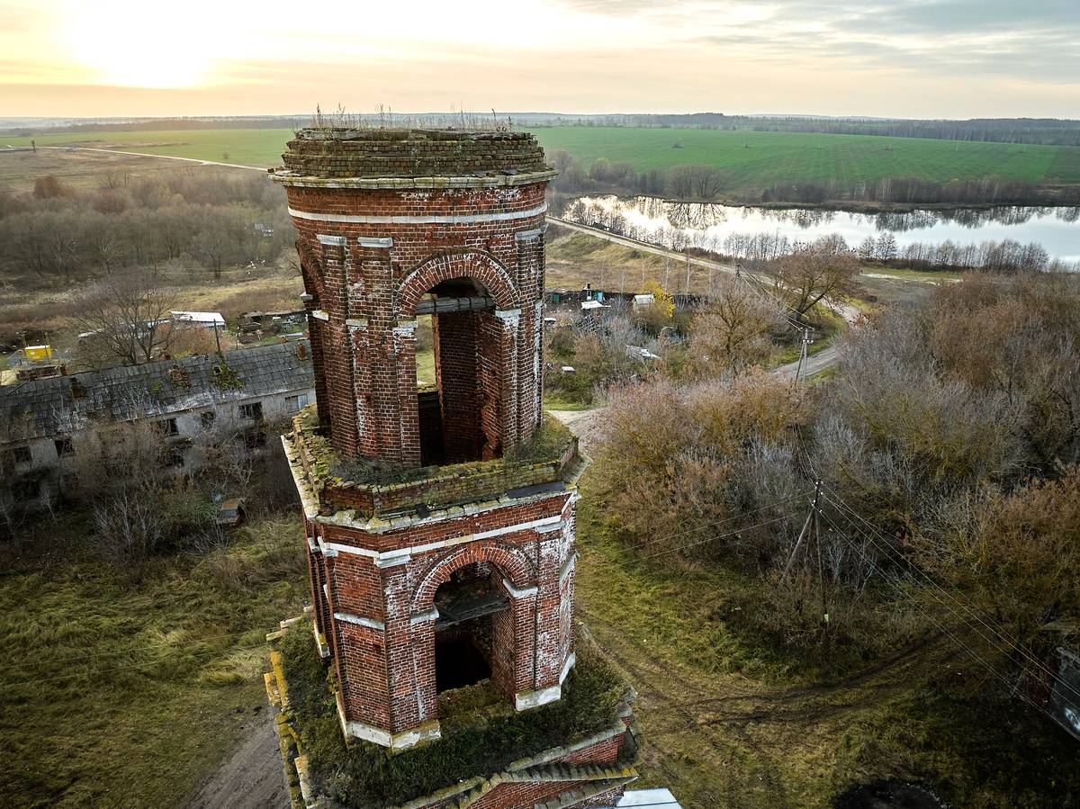 архитектурные детали. Церковь Спаса Нерукотворного Образа, Калиновка (Рыбновский район, Рязанская область)