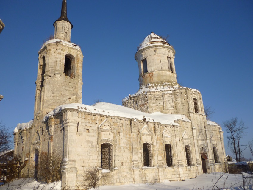 Церковь Константина и Елены, Мелтучи (Старицкий район, Тверская область). фасады, Вид с юго-запада