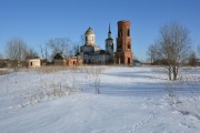 Церковь Константина и Елены, Общий вид ансамбля с северо-запада<br>, Мелтучи, Старицкий район, Тверская область