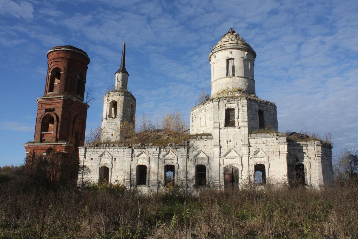 Церковь Константина и Елены, Мелтучи (Старицкий район, Тверская область). фасады