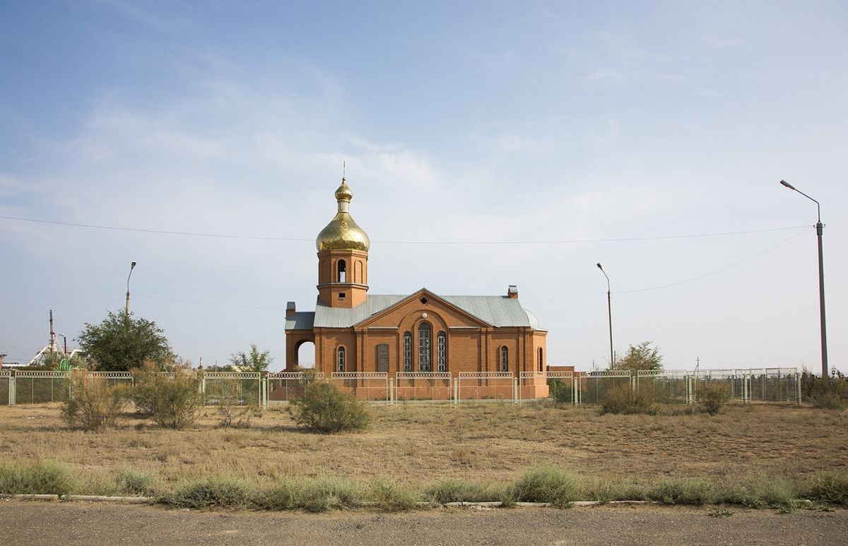 фасады. Церковь Казанской иконы Божией Матери, Нижний Баскунчак (Ахтубинский район, Астраханская область)