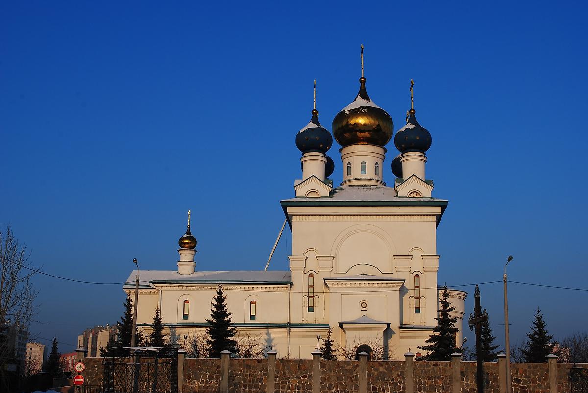 фасады. Богоявленский мужской монастырь. Церковь иконы Божией Матери "Утоли моя печали", Челябинск (Челябинск, город, Челябинская область)