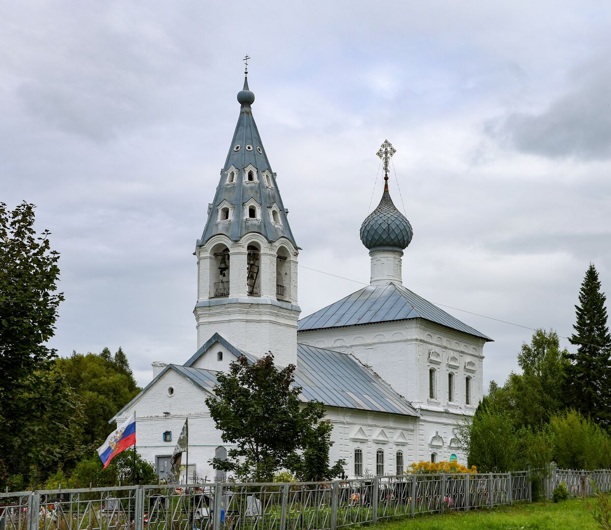 Церковь Троицы Живоначальной, Унимерь (Гаврилов-Ямский район, Ярославская область). фасады