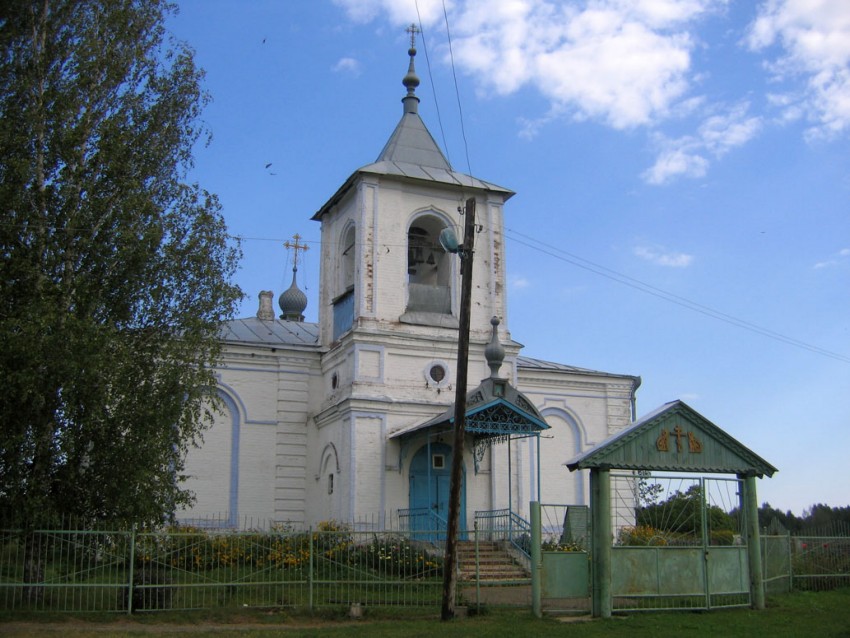 Церковь Воскресения Христова, Воскресенское (Ильинский район, Ивановская область). фасады
