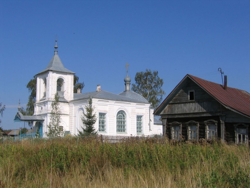 Церковь Воскресения Христова, Воскресенское (Ильинский район, Ивановская область). фасады