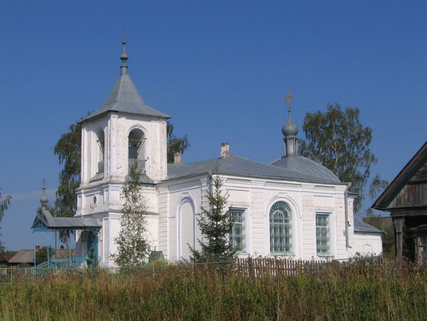 Церковь Воскресения Христова, Воскресенское (Ильинский район, Ивановская область). фасады