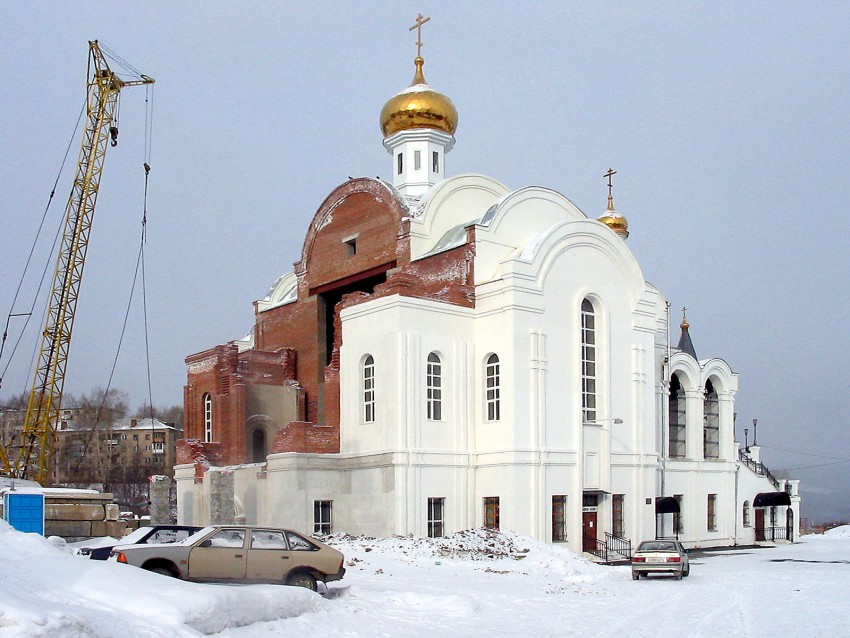 Кафедральный собор Серафима Саровского, Златоуст (Златоуст, город, Челябинская область). фасады