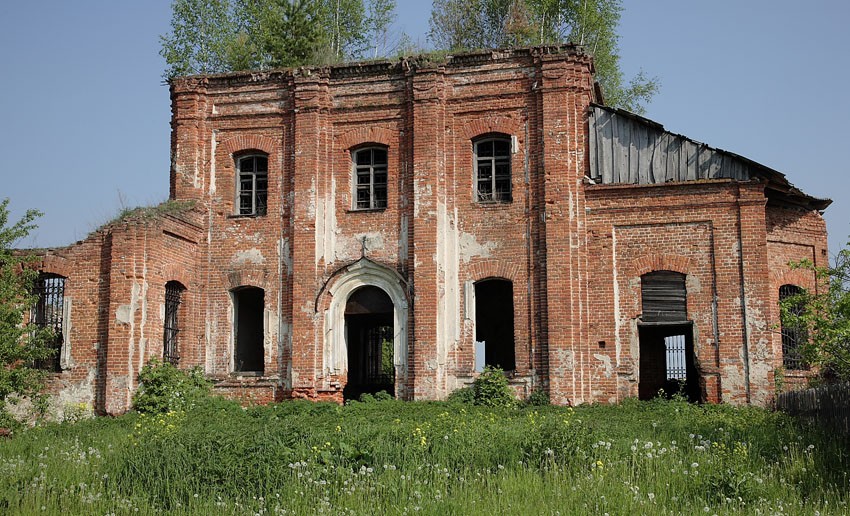 Церковь Рождества Христова, Слободка (Угранский район, Смоленская область). фасады