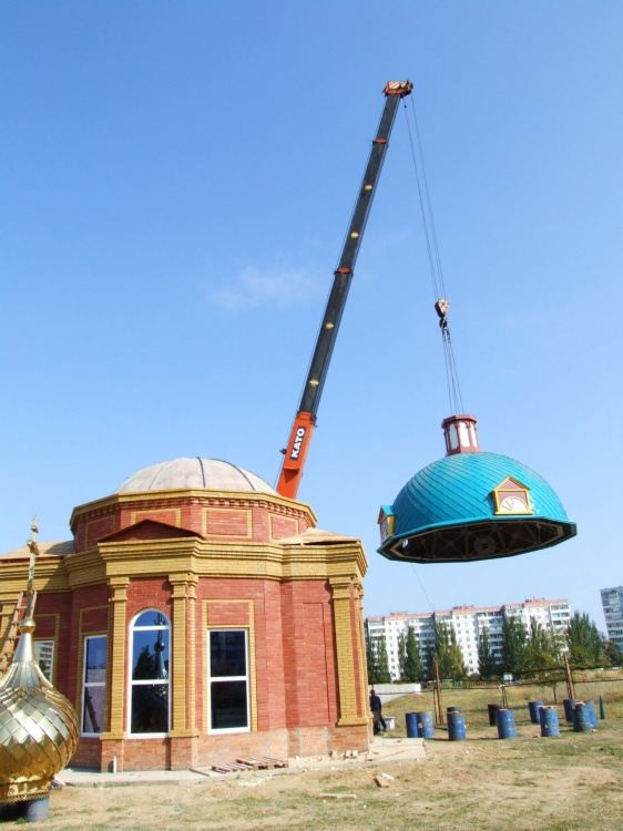 Церковь Феодора Ушакова, Волгодонск (Волгодонской район и г. Волгодонск, Ростовская область). общий вид в ландшафте