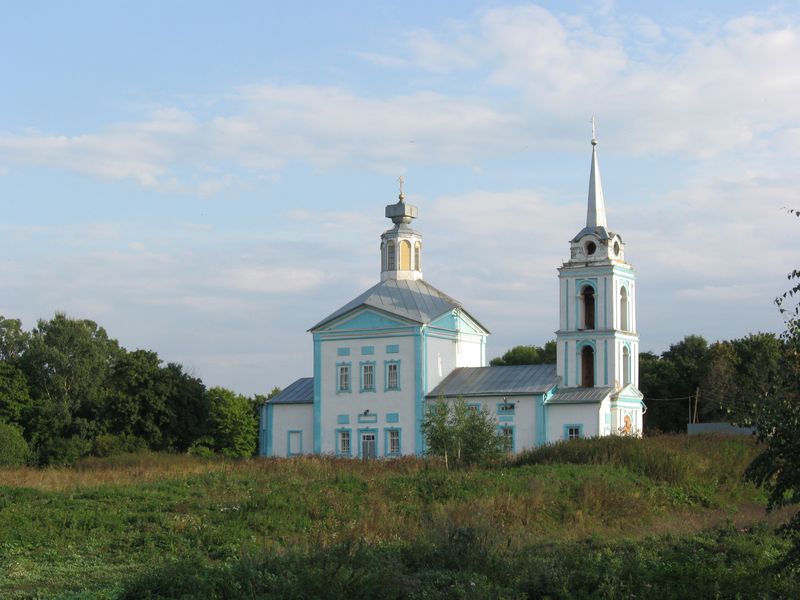 Церковь Казанской иконы Божией Матери, Иваньково (Кимовский район, Тульская область). фасады