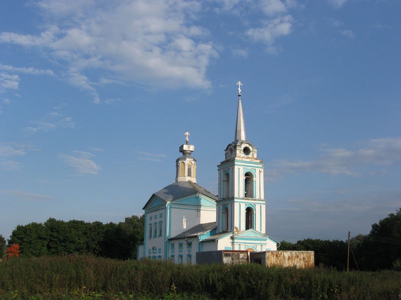 Церковь Казанской иконы Божией Матери, Иваньково (Кимовский район, Тульская область). фасады