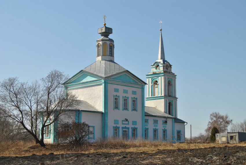 Церковь Казанской иконы Божией Матери, Иваньково (Кимовский район, Тульская область). фасады