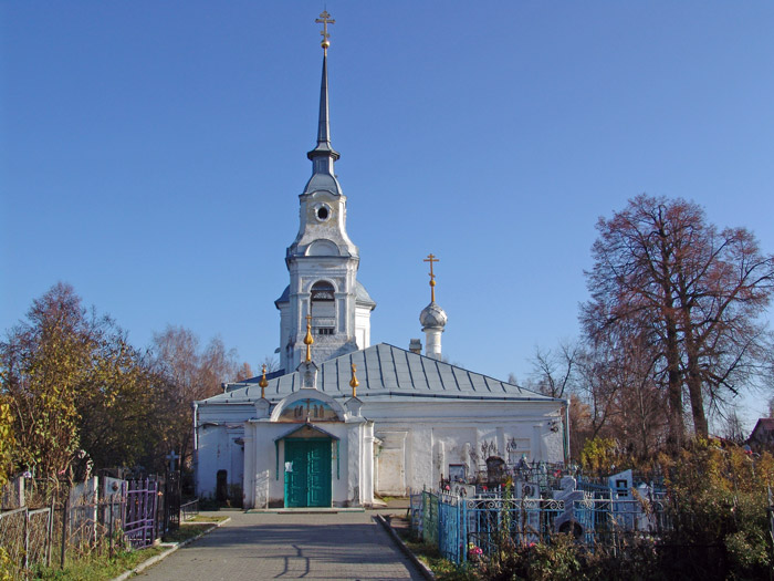 Церковь Воздвижения Креста Господня, Нерехта (Нерехтский район, Костромская область). фасады